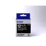 Epson Nastro fondo Lucido Nero per testo Bianco 12/9 LK-4BWV (C53S654009)