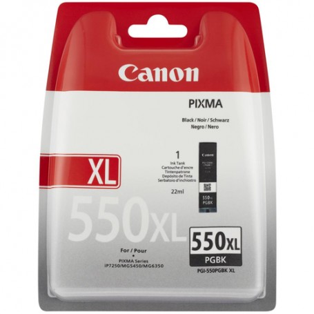 Canon PGI-550XL PGBK w/sec cartuccia d'inchiostro 1 pz Originale Resa elevata (XL) (6431B004)