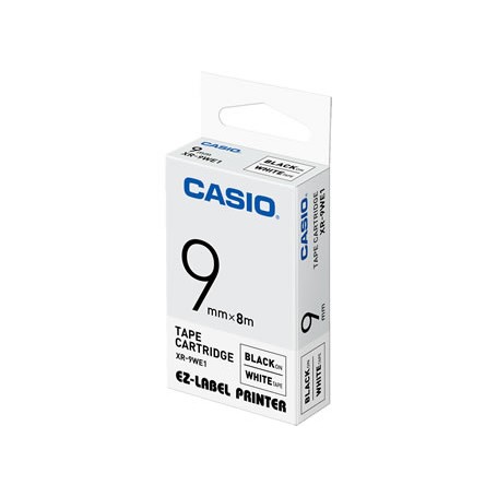 Casio XR-9WE1 nastro per stampante (XR-9BIANCO)