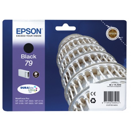 Epson Tower of Pisa Tanica Nero (C13T79114010)