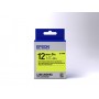 Epson Nastro fondo Fluorescente Giallo per testo Nero 12/9 LK-4YBF (C53S654010)