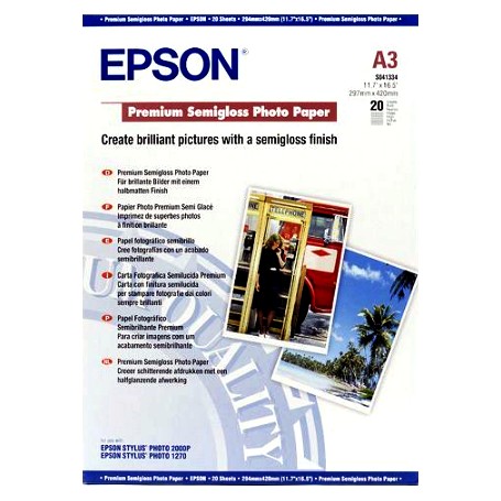Epson Carta fotografica semilucida Premium (C13S041334)