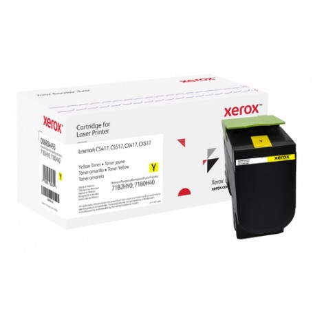 Everyday Toner Giallo ad Resa elevata, Lexmark 71B2HY0 71B0H40 a Xerox, 3500 pagine- (006R04493)