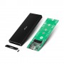 i-tec C31MYSAFEM2 contenitore di unità di archiviazione Box esterno SSD Nero M.2 (C31MYSAFEM2)
