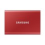 Samsung Portable SSD T7 500 GB Rosso (MU-PC500R/WW)