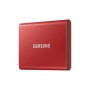 Samsung Portable SSD T7 500 GB Rosso (MU-PC500R/WW)