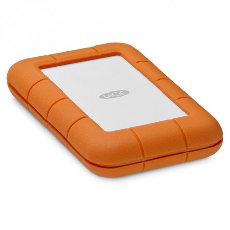 LaCie Rugged Secure disco rigido esterno 2000 GB Arancione, Bianco (STFR2000403)