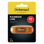 Intenso Rainbow Line unità flash USB 64 GB USB tipo A 2.0 Arancione (3502490)