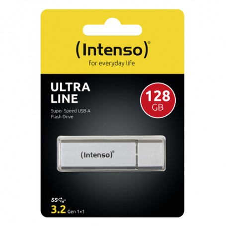 Intenso Ultra Line unità flash USB 128 GB USB tipo A 3.2 Gen 1 (3.1 Gen 1) Argento (3531491)