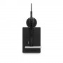 EPOS | SENNHEISER IMPACT D 10 Phone - EU Cuffia Aggancio, Padiglione auricolare, Passanuca Nero, Argento (506408)