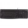 Logitech K120 Corded Keyboard tastiera USB QWERTY Inglese Nero (920-002501)