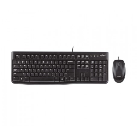 Logitech MK120 tastiera USB QWERTY Inglese UK Nero (920-002552)
