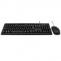 V7 Set tastiera e mouse con cavo USB e adattatore PS2 – UK (CKU200UK)