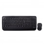 V7 Tastiera full-size/poggiapolsi QWERTY italiano CKW300IT, nero (CKW300IT)