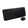 V7 Tastiera full-size/poggiapolsi QWERTY spagnolo CKW300ES, nero (CKW300ES)