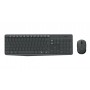 Logitech MK235 Wireless Keyboard and Mouse Combo tastiera USB QWERTY Inglese Grigio (920-007931)