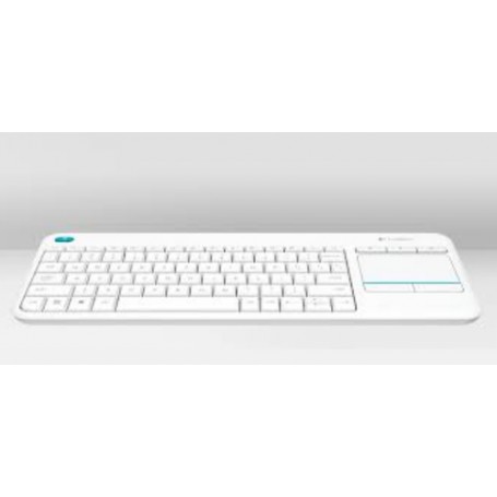 Logitech K400 Plus tastiera RF Wireless QWERTY Italiano Bianco (920-007136)