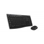 Logitech MK270 tastiera RF Wireless QWERTY Ceco, Polacco, Turco Nero, Argento (920-004508)