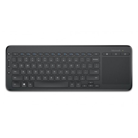 Microsoft All-in-One Media Keyboard tastiera RF Wireless Inglese Nero (N9Z-00013)