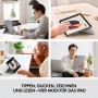 Logitech Combo Touch Sabbia Smart Connector QWERTZ Svizzere (920-010217)