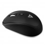 V7 Mouse ottico mobile wireless, nero (MW100-1E)