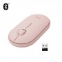 Logitech Pebble M350 Wireless mouse Ambidestro Wireless a RF + Bluetooth Ottico 1000 DPI (910-005717)