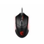 MSI Clutch GM08 mouse Ambidestro USB tipo A Ottico 4200 DPI (CLUTCH-GM08) (S12-0401800-CLA) (CLUTCH-GM08)