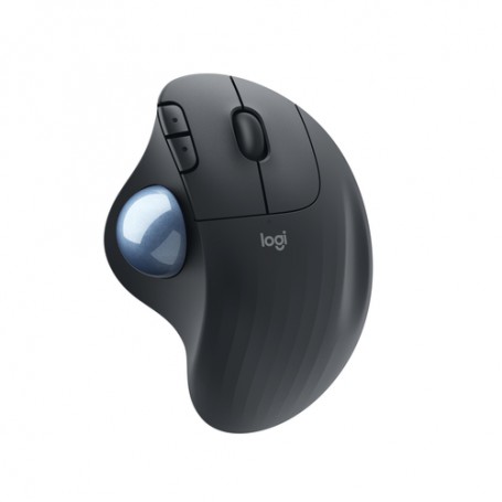 Logitech Ergo M575 for Business mouse Mano destra Wireless a RF + Bluetooth Trackball 2000 DPI (910-006221)