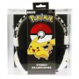 OTL Technologies Pokémon Japanese Cablato Cuffie A Padiglione MUSICA Nero, Bianco, Giallo (PK0603)