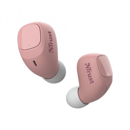 Trust Nika Compact Auricolare True Wireless Stereo (TWS) In-ear Musica e Chiamate Bluetooth Rosa (23905)