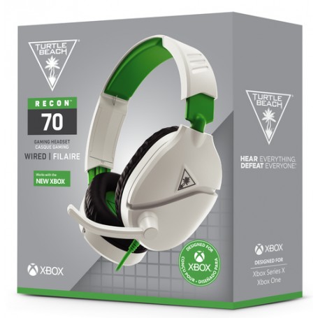 Turtle Beach Recon 70 Auricolare Cablato A Padiglione Giocare Nero, Verde, Bianco (1033324)