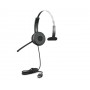 Lenovo 100 Mono Auricolare Cablato A Padiglione Ufficio USB tipo A Nero (4XD1B61617)