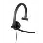 Logitech H570e Cuffia Padiglione auricolare Nero (981-000571)