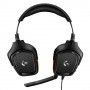 Logitech G G332 Gaming Headset Auricolare Cablato A Padiglione Giocare Nero, Rosso (981-000757)