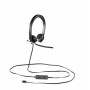 Logitech H650E Cuffia Padiglione auricolare Nero, Argento (981-000519)