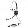 Jabra Biz 2400 II QD Mono UNC 3 in 1 Auricolare Cablato Passanuca, A clip, A Padiglione Ufficio Nero, Argento (2406-720-209)