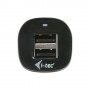i-tec CHARGER-CAR2A1 Caricabatterie per dispositivi mobili Nero Auto (CHARGER-CAR2A1)