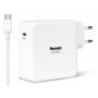 Hamlet 61W Type-C Charger alimentatore universale per notebook bianco (XPWNB65TC)