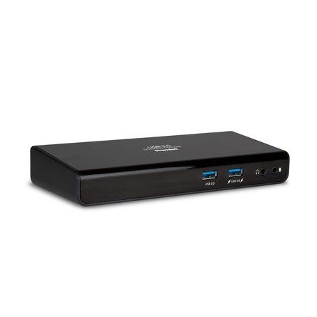Hamlet Docking Station USB 3.0 Dual Display dual display DVI e HDMI, hub con 6 porte usb, LAN E AUDIO (HDOCKS300)