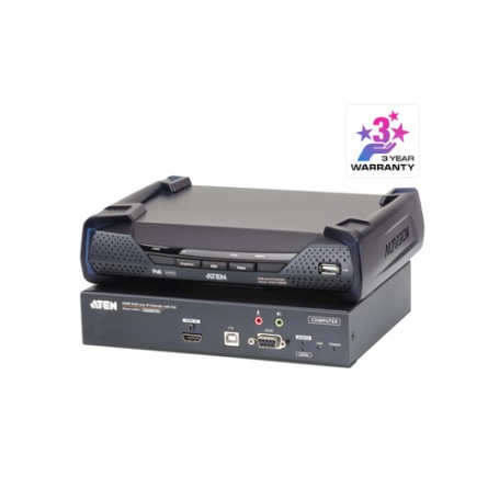 ATEN Extender KVM over IP a schermo singolo 4K HDMI con PoE (UH7230-AT-G)