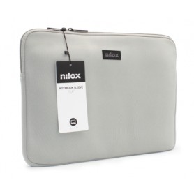 Nilox NXF1502 borsa per notebook 39,6 cm (15.6") Custodia a tasca Grigio (NXF1502)