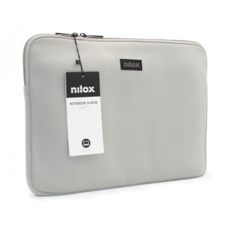 Nilox NXF1502 borsa per notebook 39,6 cm (15.6") Custodia a tasca Grigio (NXF1502)