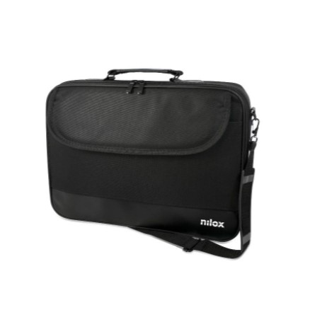 Nilox NOTEBAG 15.6P CON AGGANCIO TROLLEY borsa per notebook 39,6 cm (15.6") Valigetta ventiquattrore Nero (NXESS4156BK)