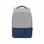 Rivacase 7562 borsa per notebook 39,6 cm (15.6") Zaino Grigio, Blu marino (7562GREY)
