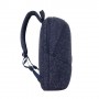 Rivacase 7962 borsa per notebook 39,6 cm (15.6") Zaino Blu, Bianco (7962DARKBLUE)