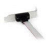 StarTech.com Piastra seriale per porte a basso profilo 0,4 m (PLATE9M16LP)