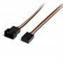 StarTech.com Cavo di estensione per alimentatore ventola 4 pin 12'' - M/F (FAN4EXT12)