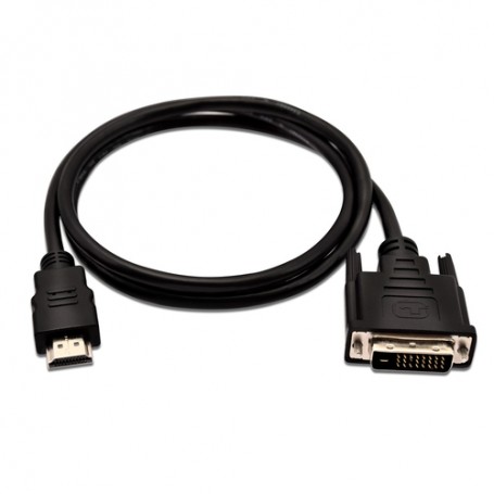V7 1 m 3,3 piedi HDMI (m) a DVI-D Dual Link (m), nero (V7HDMIDVID-01M-1E)