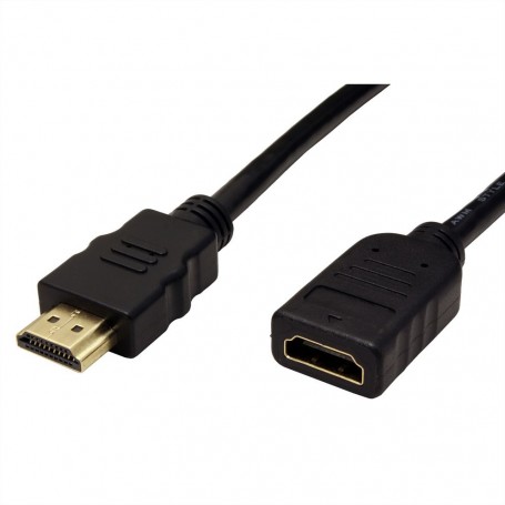 Value 11.99.5575 cavo HDMI 2 m HDMI tipo A (Standard) Nero (RO11.99.5575)