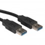 ROLINE 11.02.8970 cavo USB 1,8 m USB 3.2 Gen 1 (3.1 Gen 1) USB A Nero (RO11.02.8970)